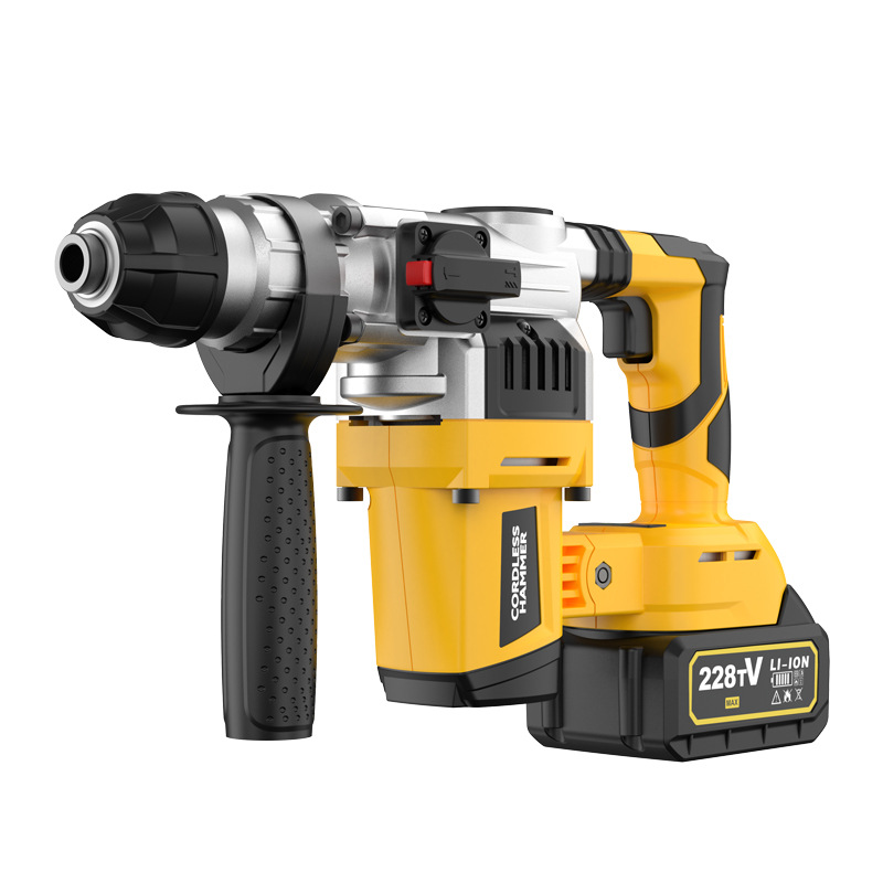 Cordless Drill Driver - Wiertarko-wkrętarka udarowa 21V litowo-jonowa, bezszczotkowa, akumulatorowa,