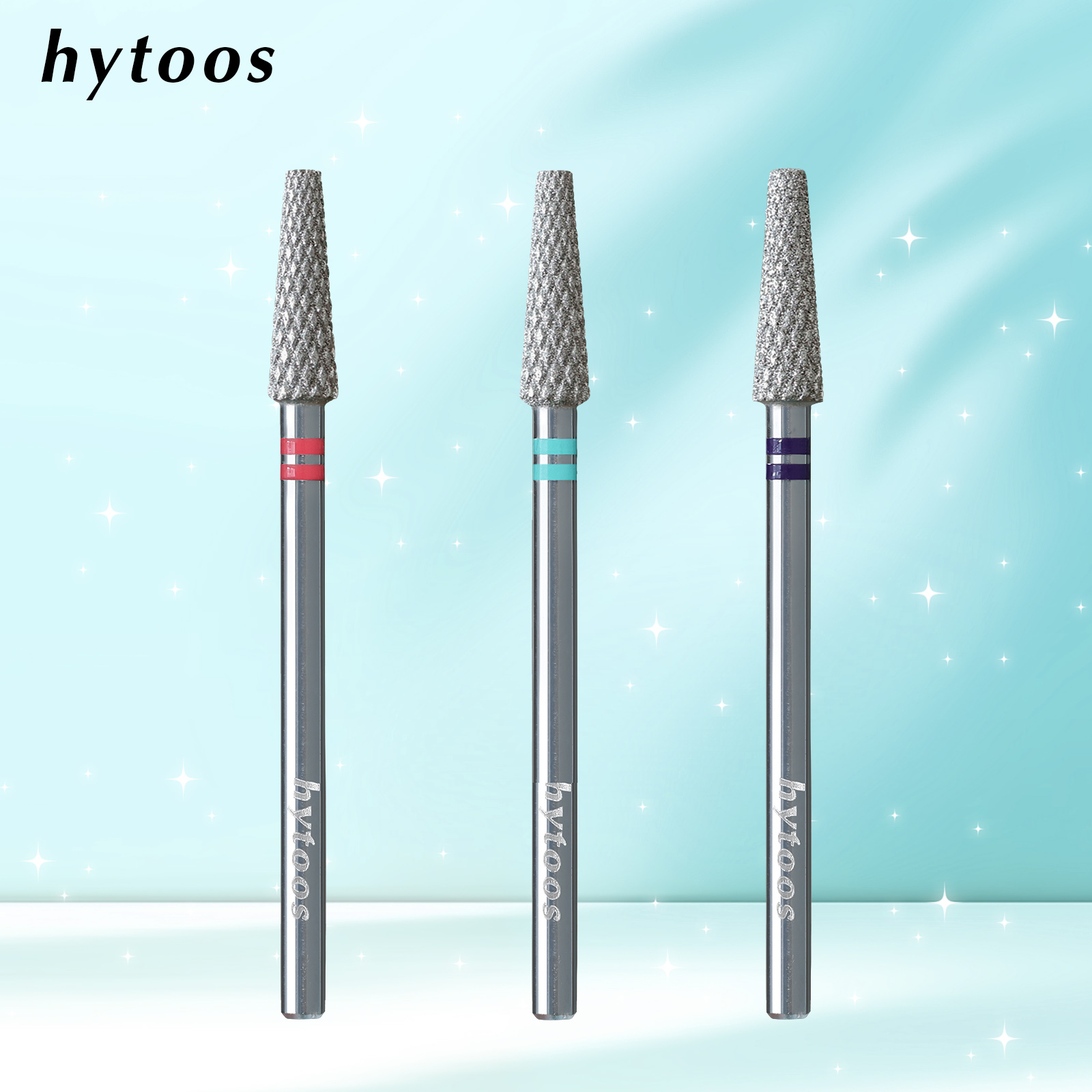 Power Tools Pro - HYTOOS 4*13mm Długie Stożkowe Frezy Diamentowe
