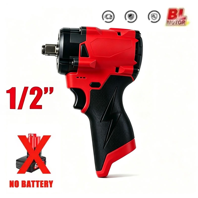Cordless Drill Driver - Bezszczotkowy klucz udarowy elektryczny 12V, wiertarko-wkrętarka