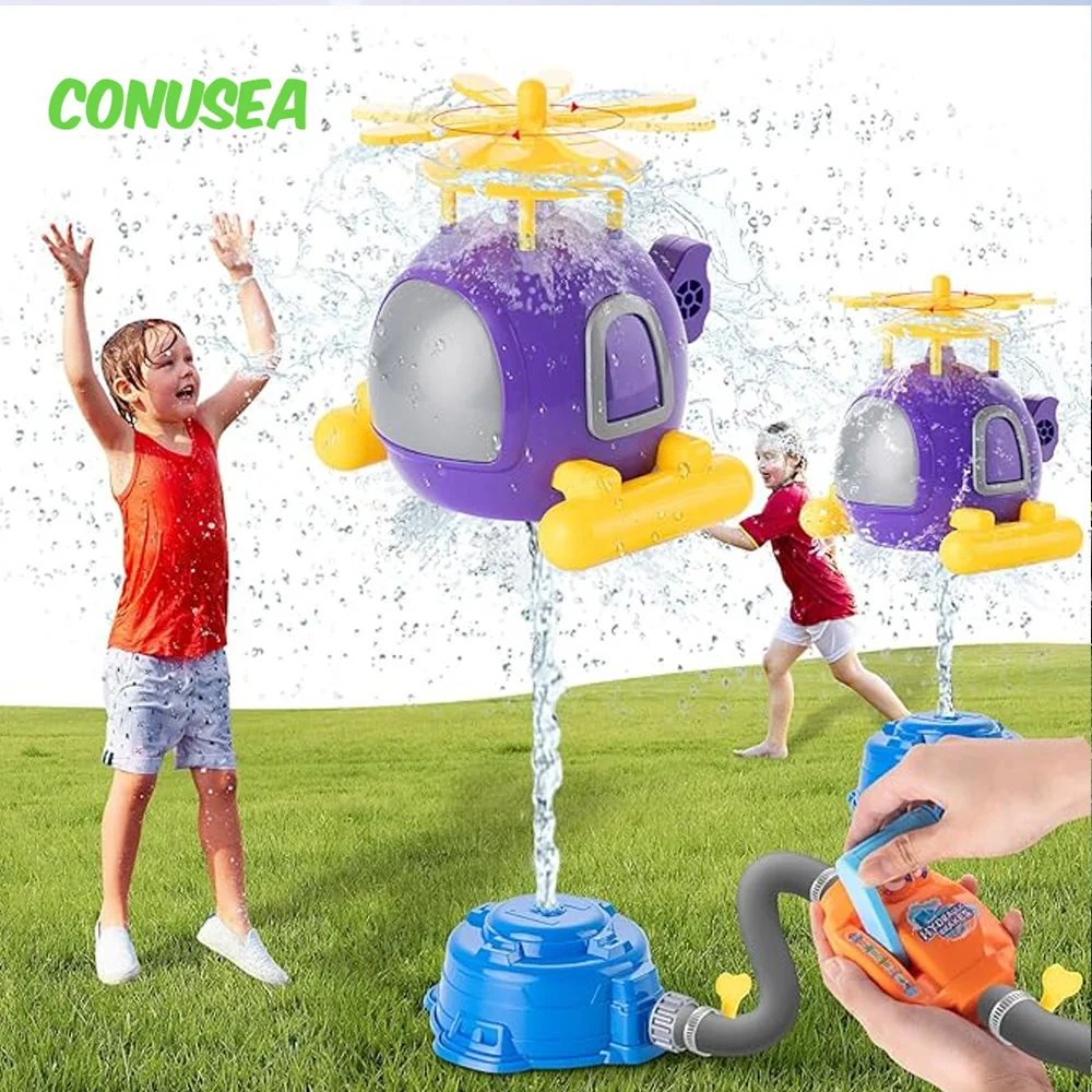 Power Tools Kids - Helikopter Zraszacz Zabawka Wodna Dla Dzieci