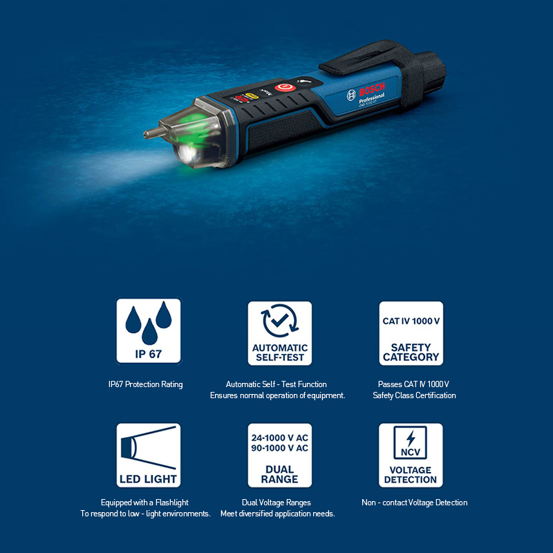 Tester napięcia BOSCH PRO GVD  – Power Tools Pro recenzja i cena