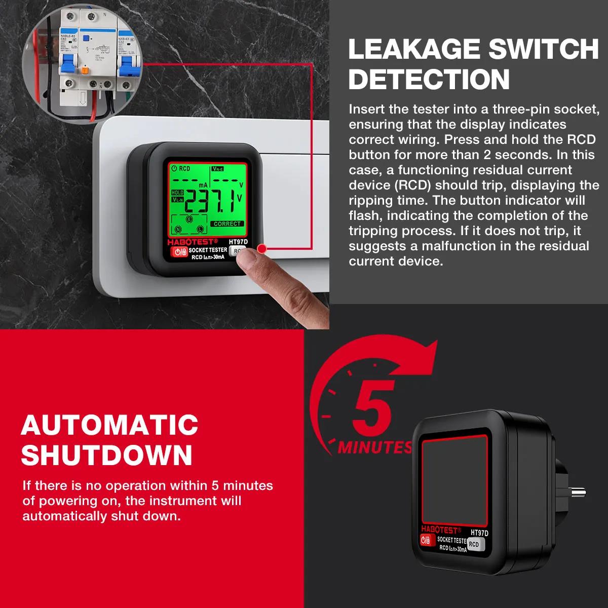 HABOTEST HT97 Cyfrowy Tester G – Power Tools Uk Review recenzja i cena