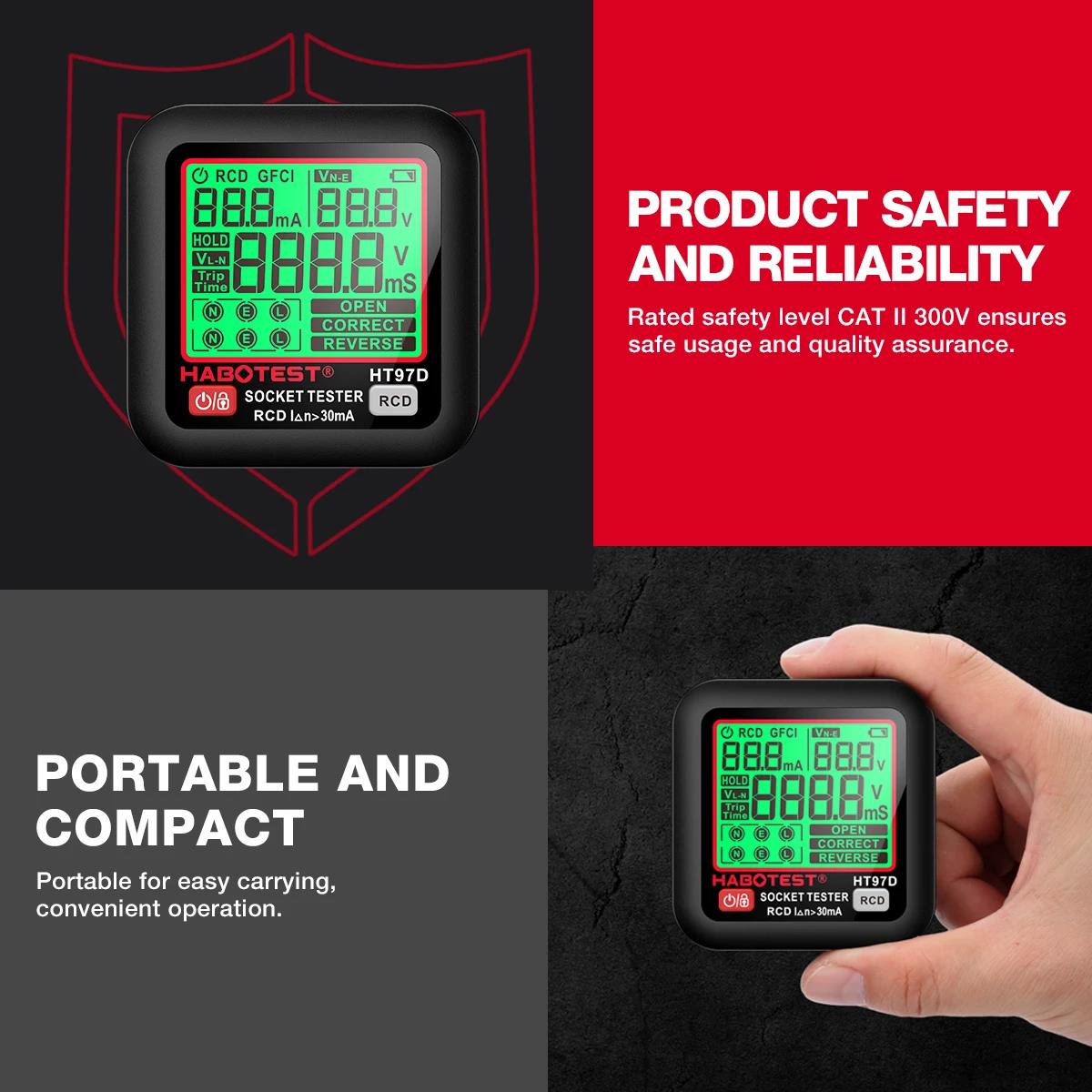 HABOTEST HT97 Cyfrowy Tester G – Power Tools Uk Review recenzja i cena