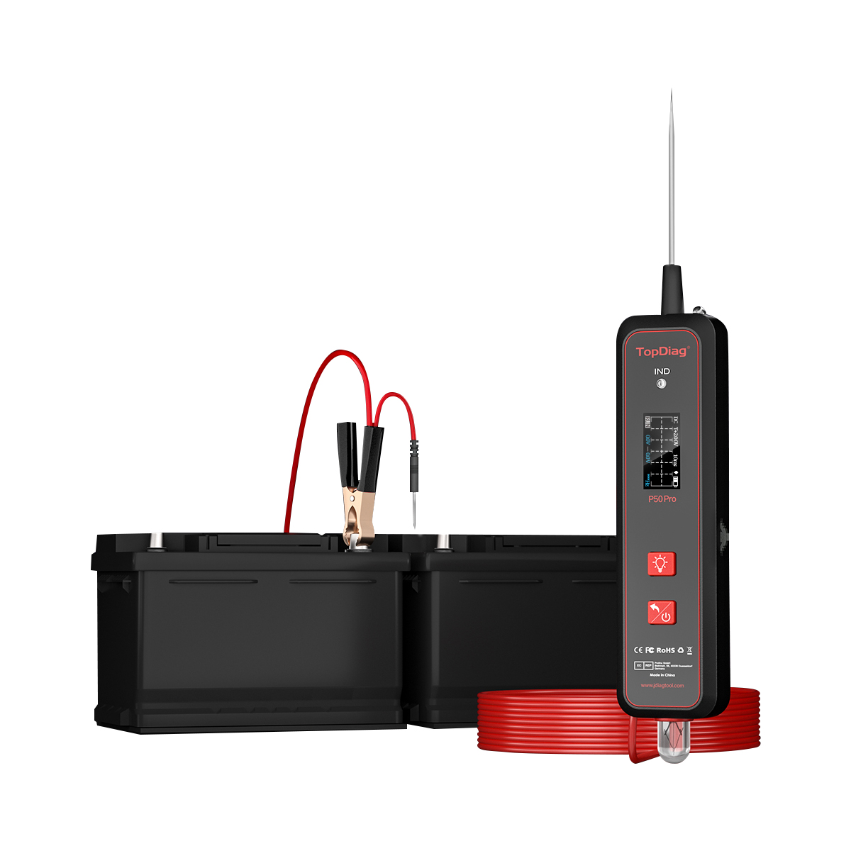 Tester obwodów samochodowych P – Power Tools Pro recenzja i cena