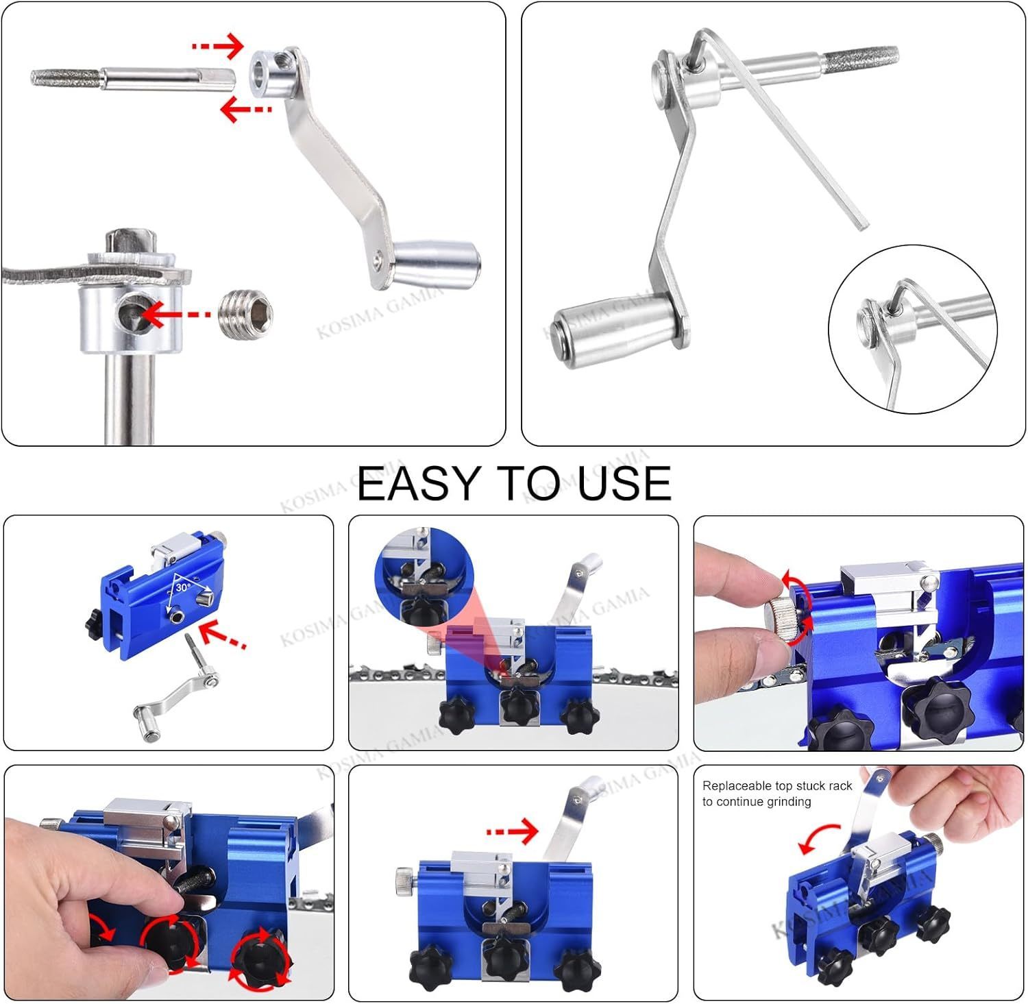 Przenośny ręczny ostrzałka do  – Power Tools Jigsaw recenzja i cena