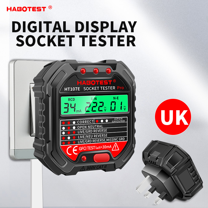 HABOTEST HT107 Pro Cyfrowy Tes – Power Tools Uk Review recenzja i cena