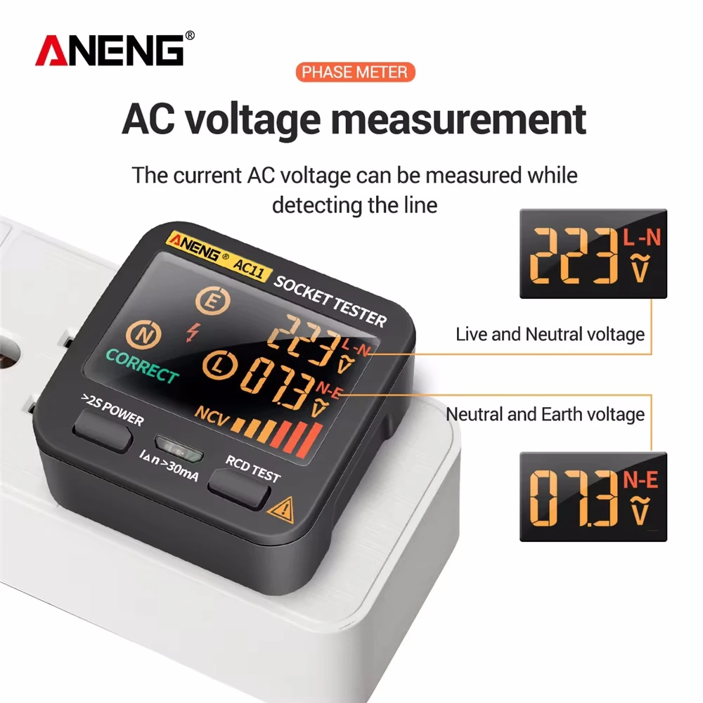 ANENG AC11 cyfrowy inteligentn – Power Tools Uk Review recenzja i cena
