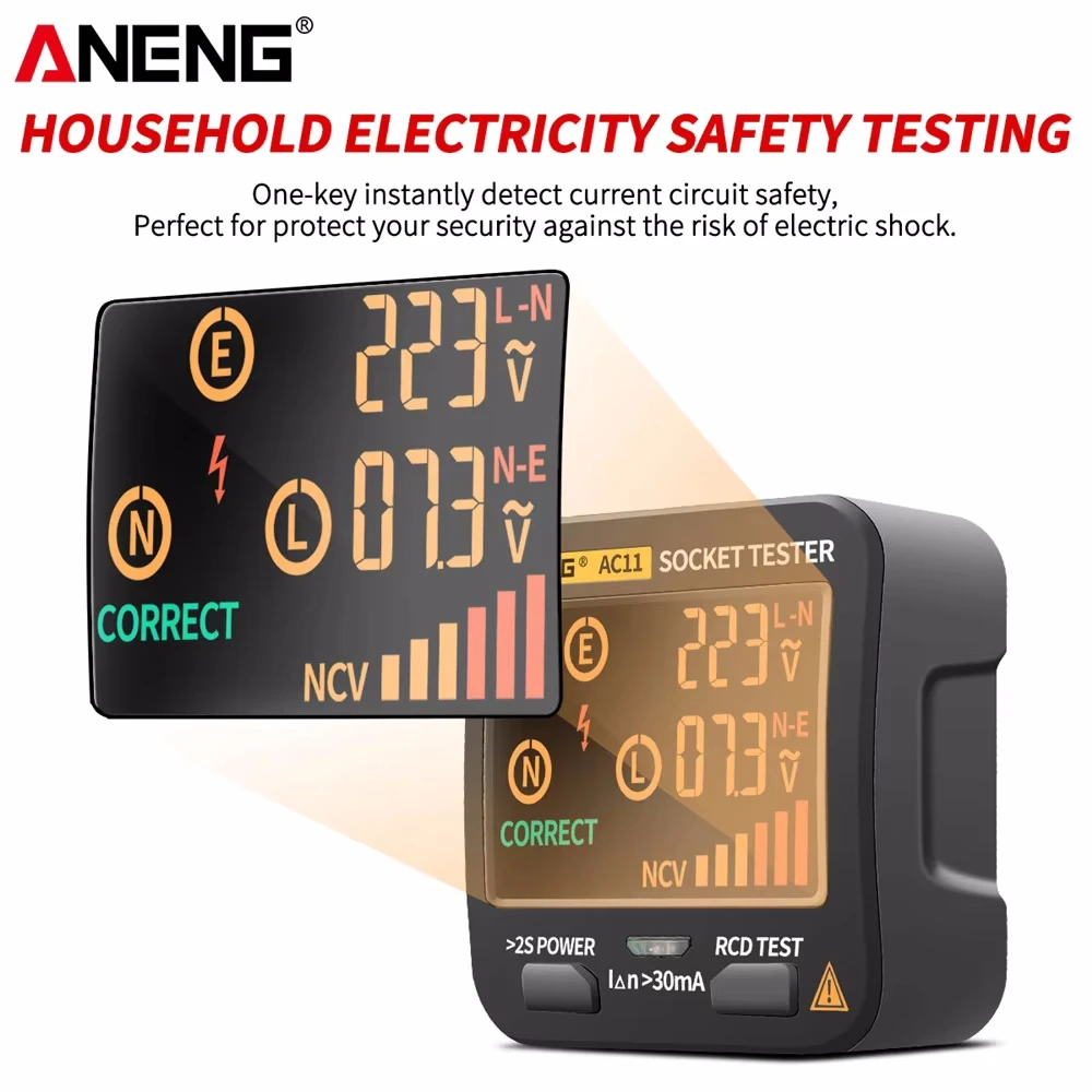 ANENG AC11 cyfrowy inteligentn – Power Tools Uk Review recenzja i cena