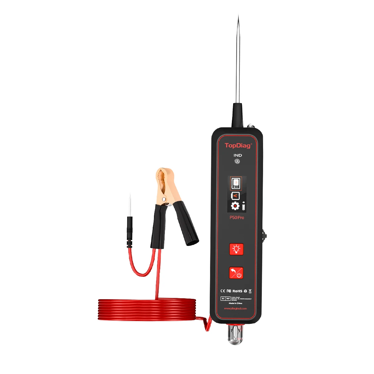 Oscyloskop Topdiag P50pro JDia – Power Tools Pro recenzja i cena