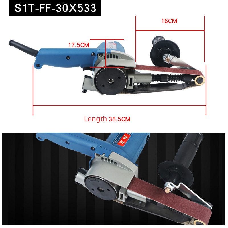 Szlifierka taśmowa o dużej moc – Belt Sander Portable recenzja i cena