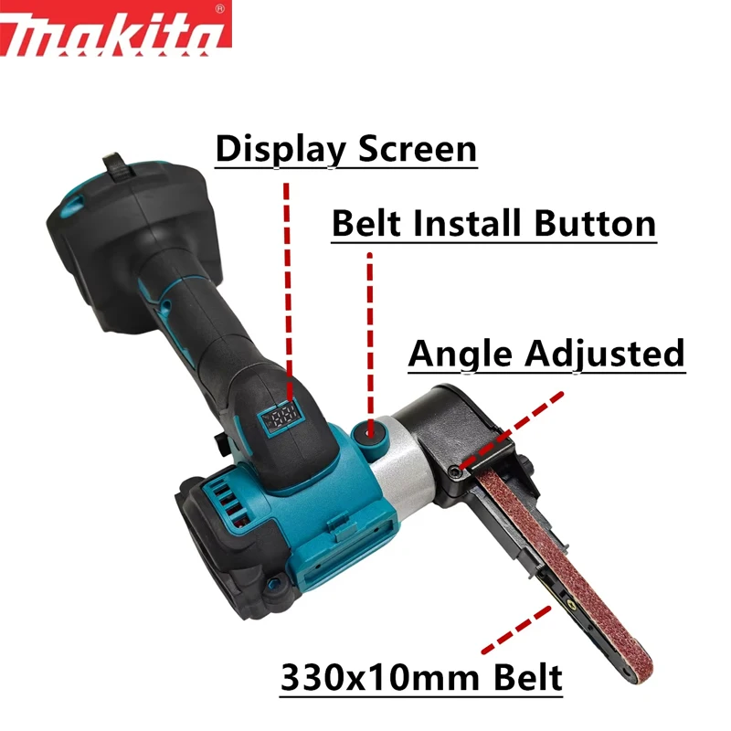 Szlifierka taśmowa akumulatoro – Belt Sander Portable recenzja i cena