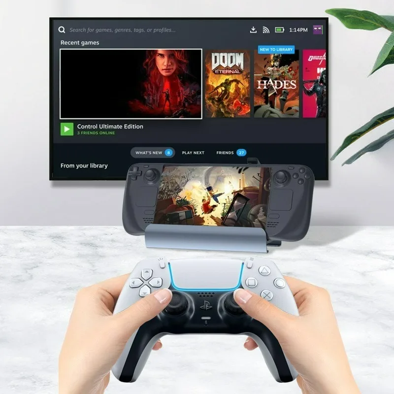 Stacja dokująca Steam Deck, po – Power Tools Steam Deck recenzja i cena