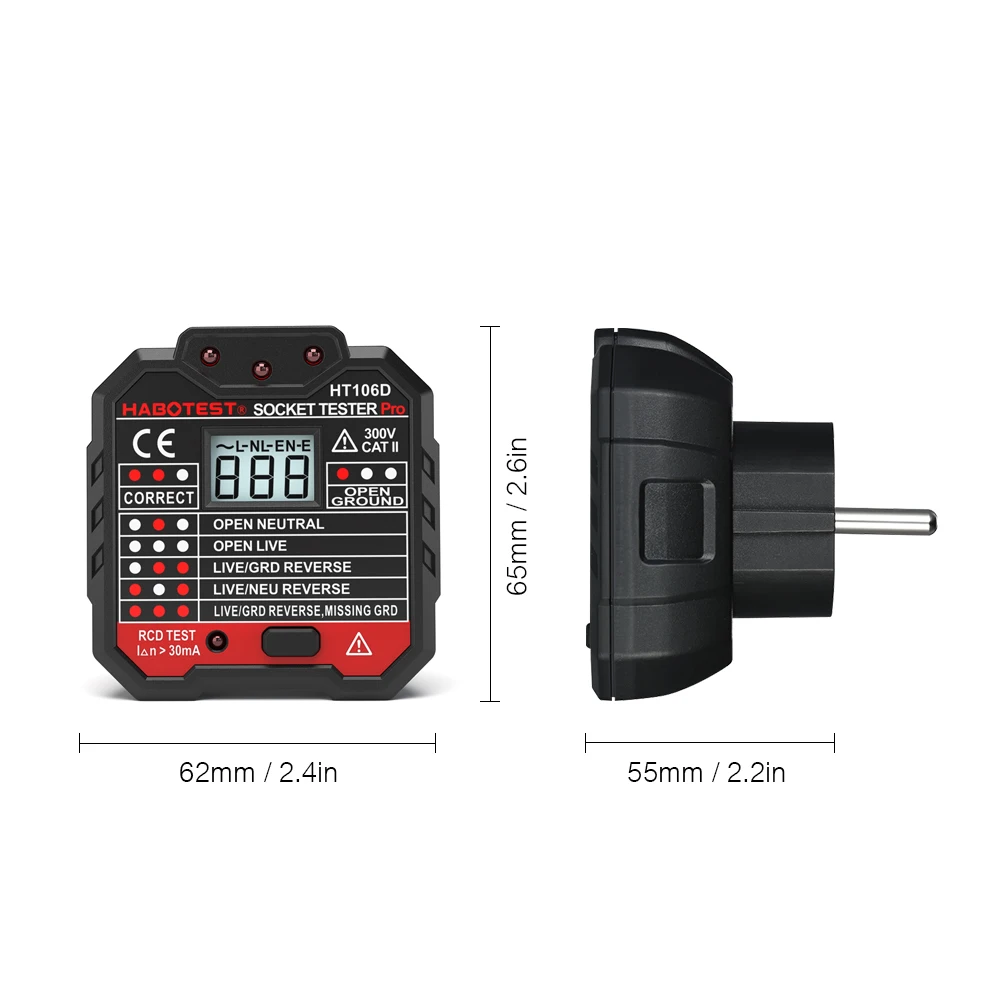 Tester gniazdek elektrycznych  – Power Tools Uk Review recenzja i cena